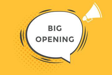 big opening vectors, sign, level bubble speech big opening 
