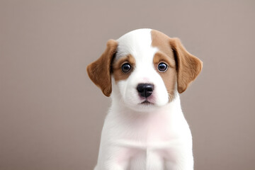 Jack russell terrier puppy ai generative