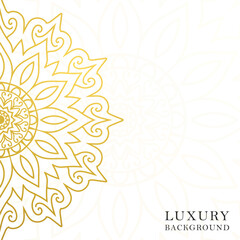 Fototapeta na wymiar Creative luxury mandala background.