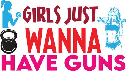 Girls Just Wanna Have Guns - obrazy, fototapety, plakaty
