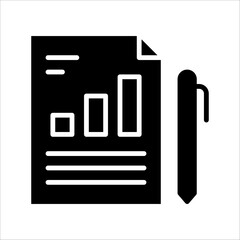 Solid vector icon for satisfaction which can be used various design projects.