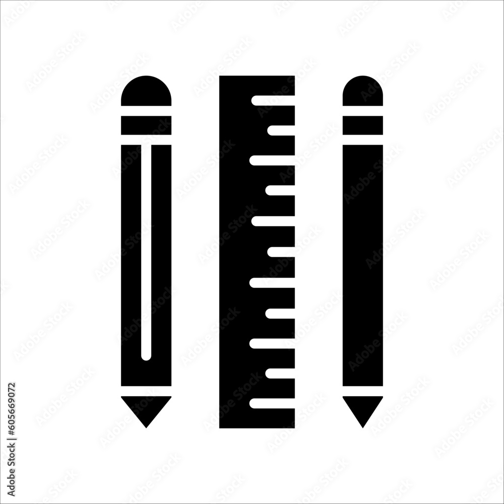 Poster solid vector icon for drawing which can be used various design projects.