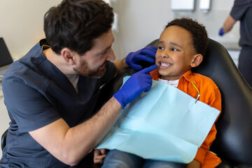 Male doctor talking to his patient