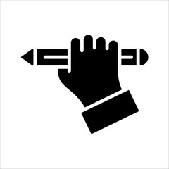 Solid vector icon for artist which can be used various design projects.