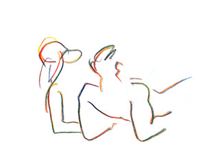 Beach vacation tan sand sea love story