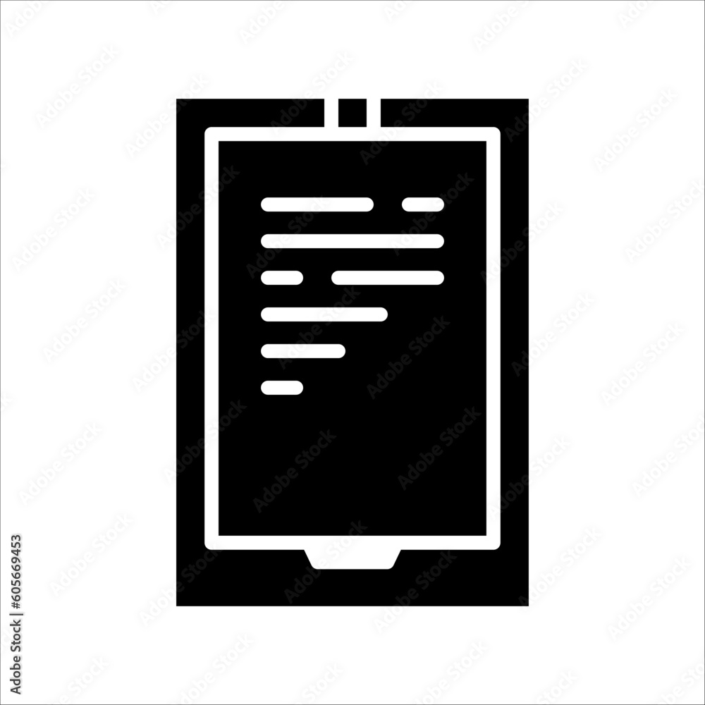 Poster solid vector icon for education which can be used various design projects.