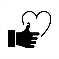 Solid vector icon for good content which can be used various design projects.