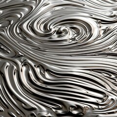 Liquid metal abstract background