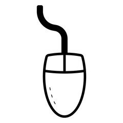 computer mouse illustration