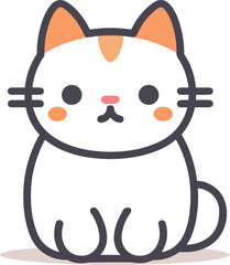 Cat vector illustration.