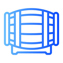 barrel gradient icon