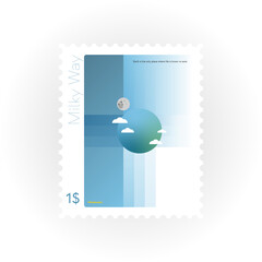Earth Stamp