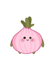 red onions cartoon