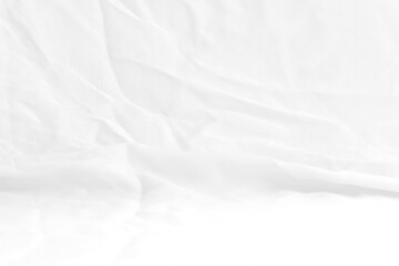 white cloth background soft wrinkled fabric patrem and surface