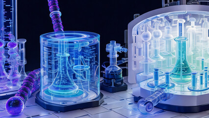 Unveil the possibilities of advanced biotechnology. Generated AI