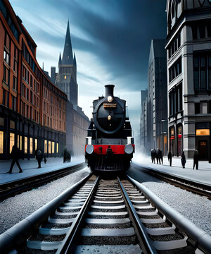 Train Background