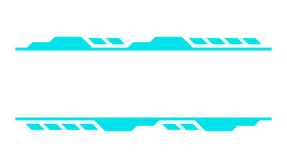 tech border split monogram