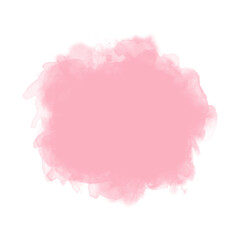 Abstract soft pink watercolor stain texture background