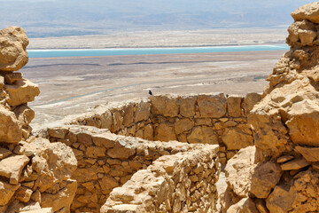 Masada Eastern observation point in Israel