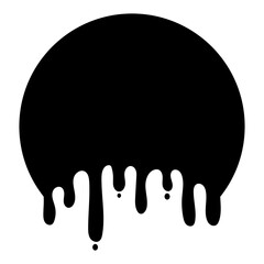 circle blood drips element