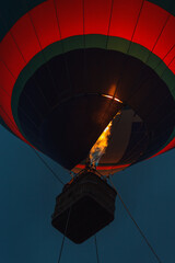 Balloon flight in the night time