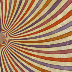 Vintage sunburst paper texture