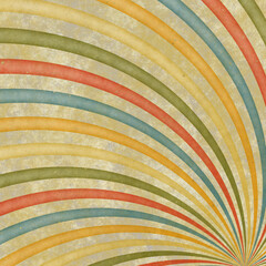 Grunge sunburst background