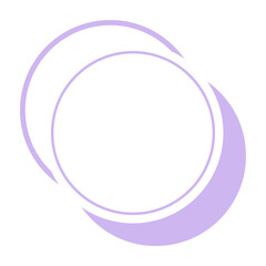 pastel circle text box