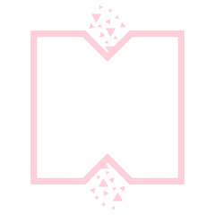 shattered shape frame