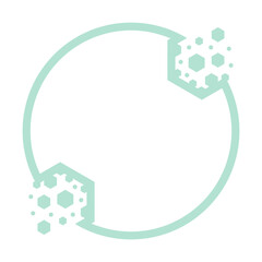 shattered shape frame