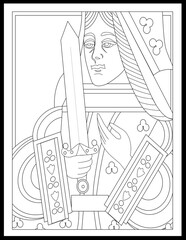 illustration of playing cards