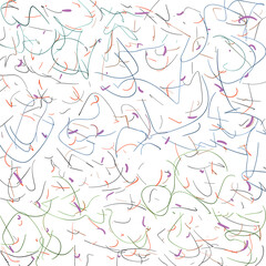 Colored texture with hairs or thin lines