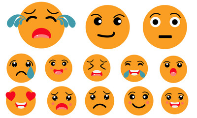 Emoji vector illustration. World emoji day - vector stock
