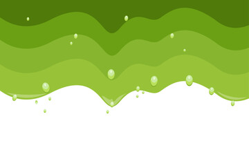 Obraz premium avocado juice background on white background