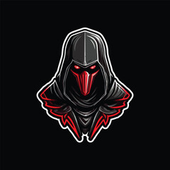 Assassin Mascot Logo Design Ninja Logo Design 