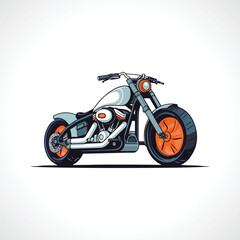 Obraz na płótnie Canvas Super Bike Vector Motorcycle Vector Illustration