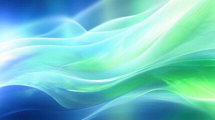 Generative AI - Abstract futuristic background symbolizing sustainability, showcasing eco-friendly practices and green innovation