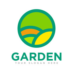 Farmer and Gardener Design Illustration