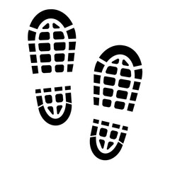 shoe prints icon