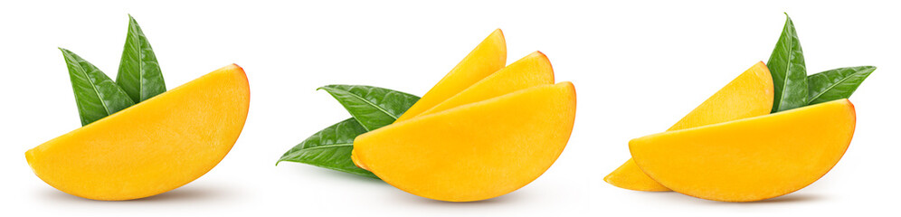 Mango isolated on white background