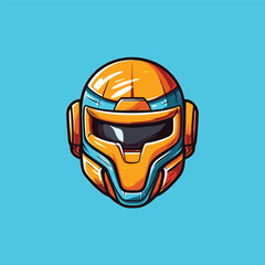Motorcycle Helmet Vector Bike Helmet Vector Illustration