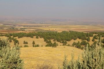 Ancient Site of Gobekli Tepe is a pre-historic place from 12000 years ago in SanliUrfa, Turkey, Gobeklitepe in Sanliurfa. The Oldest Temple of the World. Gobekli Tepe is a UNESCO World Heritage site