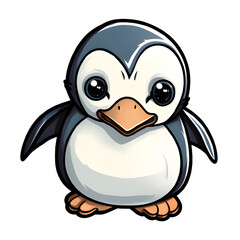 Naklejka premium penguin sticker