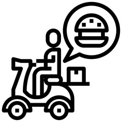 order line icon,linear,outline,graphic,illustration