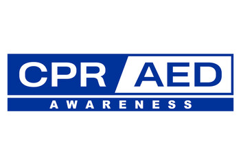 CPR and AED Awareness week background template