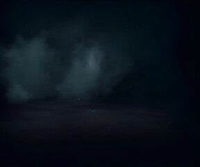 Scary smoke and fog atmospheric background generative ai illustration art