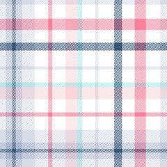 Plaid seamless pattern. Repeating tartan neutral color. Check design for prints. Repeated scottish flannel. Madras fabric. Abstract wool patterned. Repeat monochrome ekose woven. Vector illustration