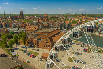 gdansk old town and motlawa river