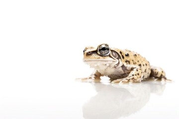 Fototapeta premium frog on white background