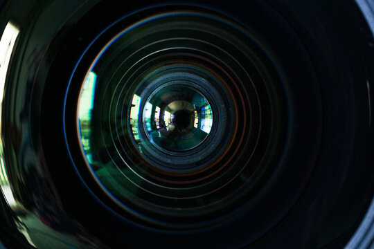 macro camera lens,Camera and lens Zoom, close-up 